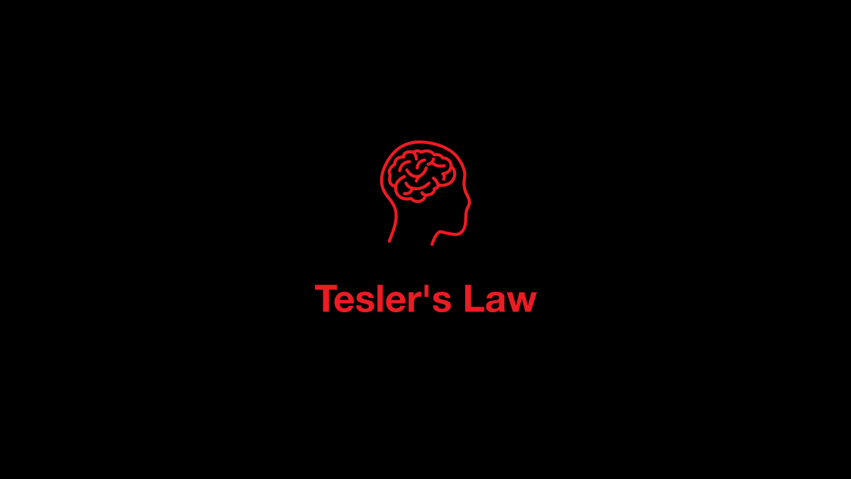 Tesler's Law