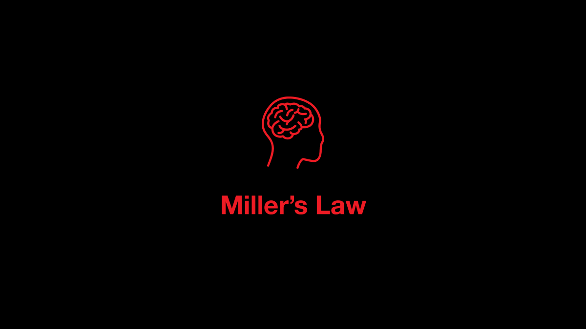 Miller’s Law