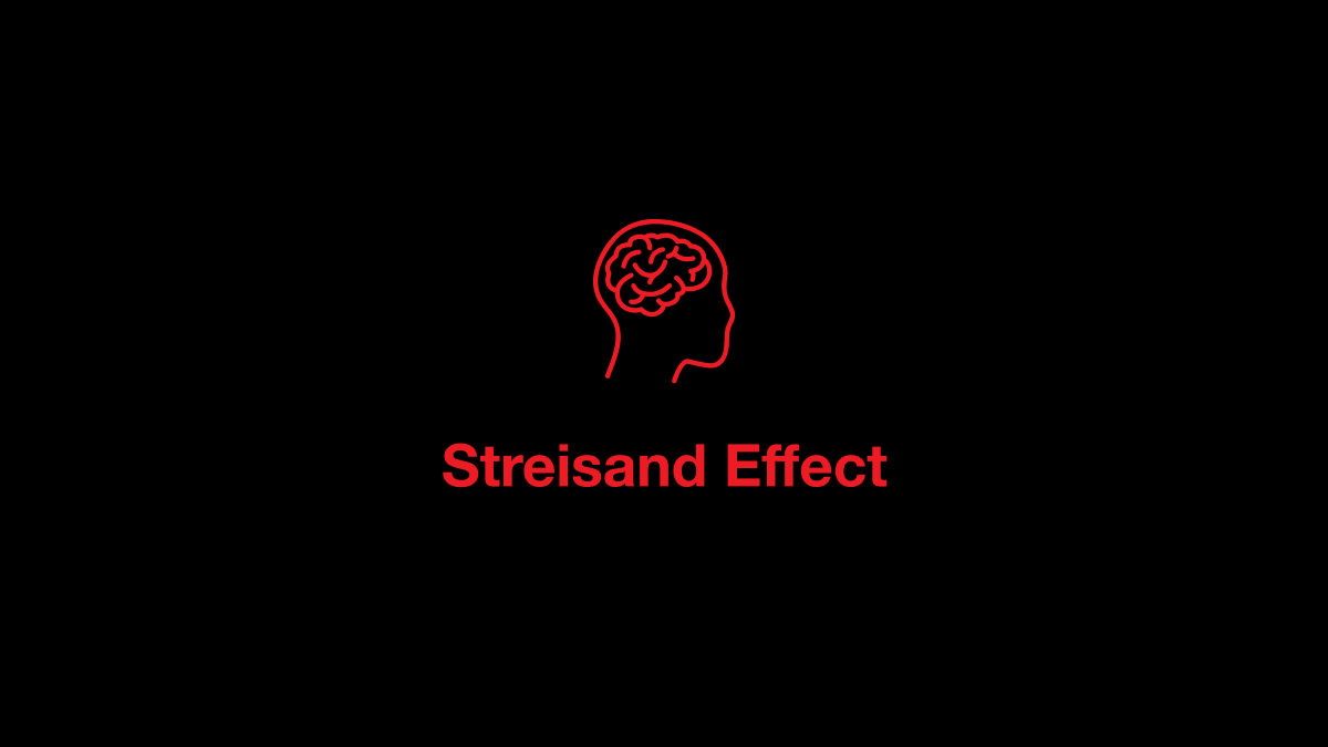 Streisand Effect
